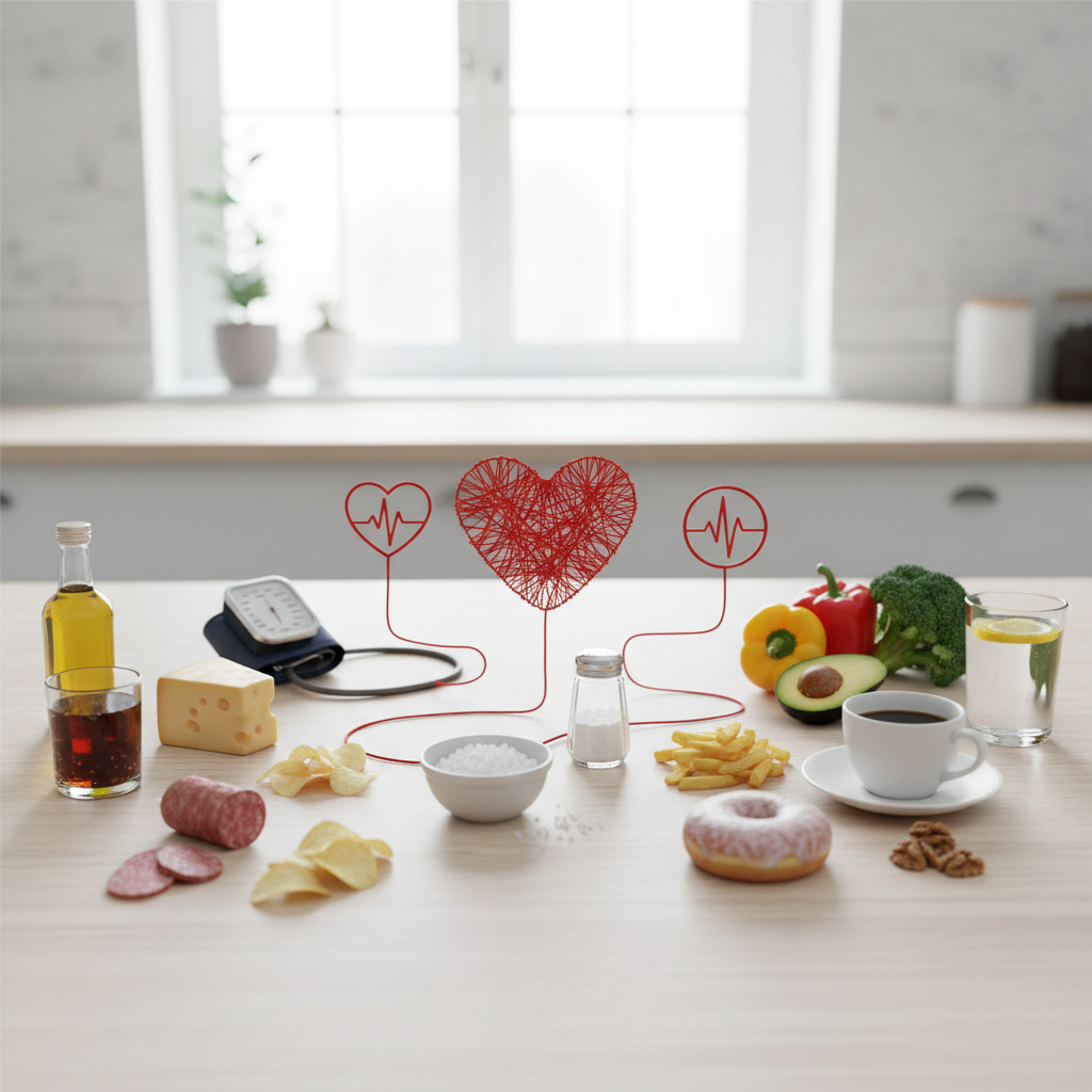 Hrana, ki zvišuje krvni tlak: katere jedi lahko povzročijo težave z zdravjem?