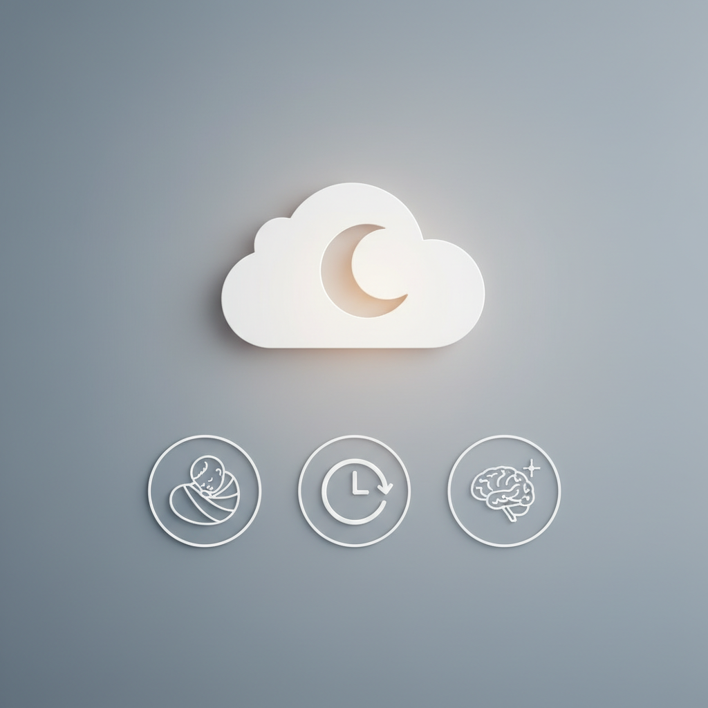 Spanje dojenčka po mesecih: Kdaj bo otrok prespal noč?