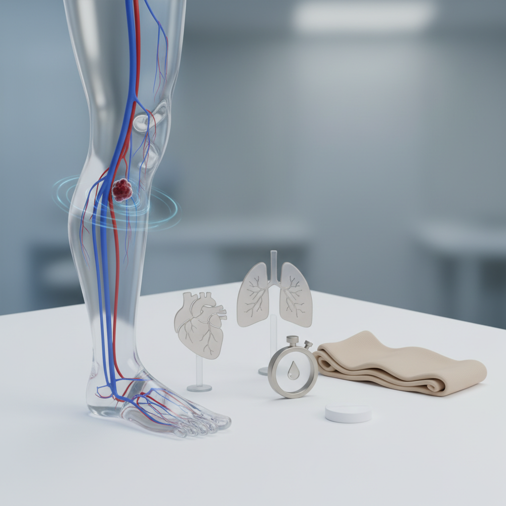 Globoka venska tromboza: Znaki, ki jih ne smete prezreti