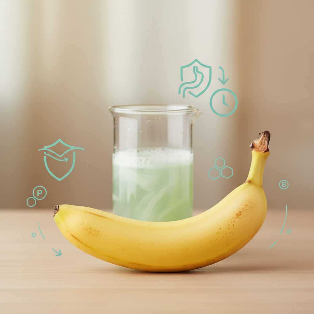 Banana in želodčna kislina: Kako vplivajo na prebavo?