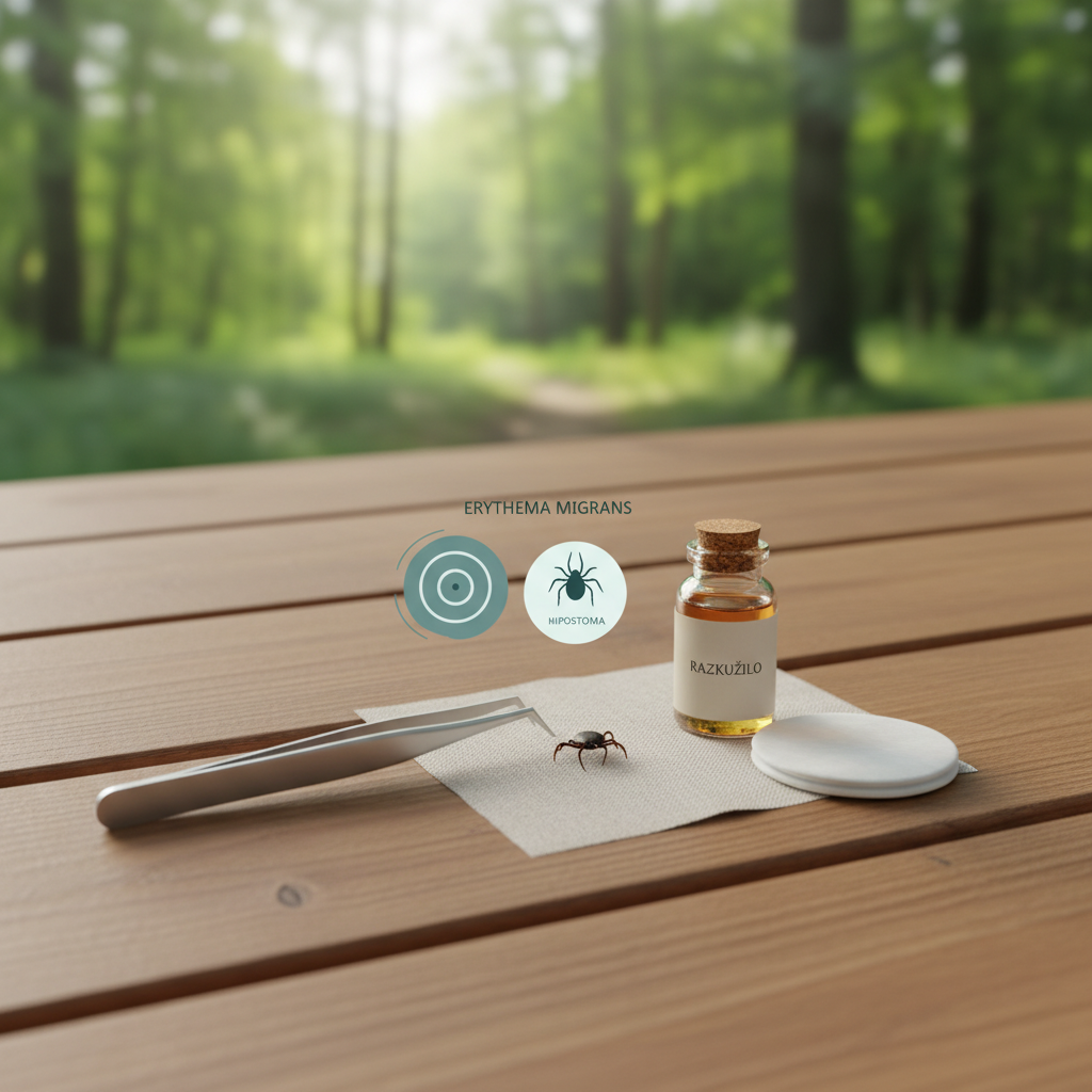 Kaj storiti, če glava klopa ostane v koži?