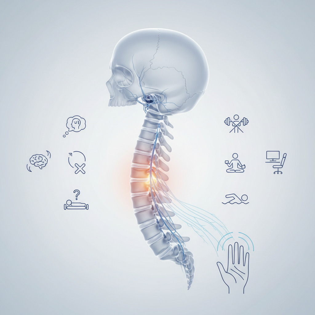 Ukleščen živec v vratu: Simptomi, ki jih ne smete prezreti